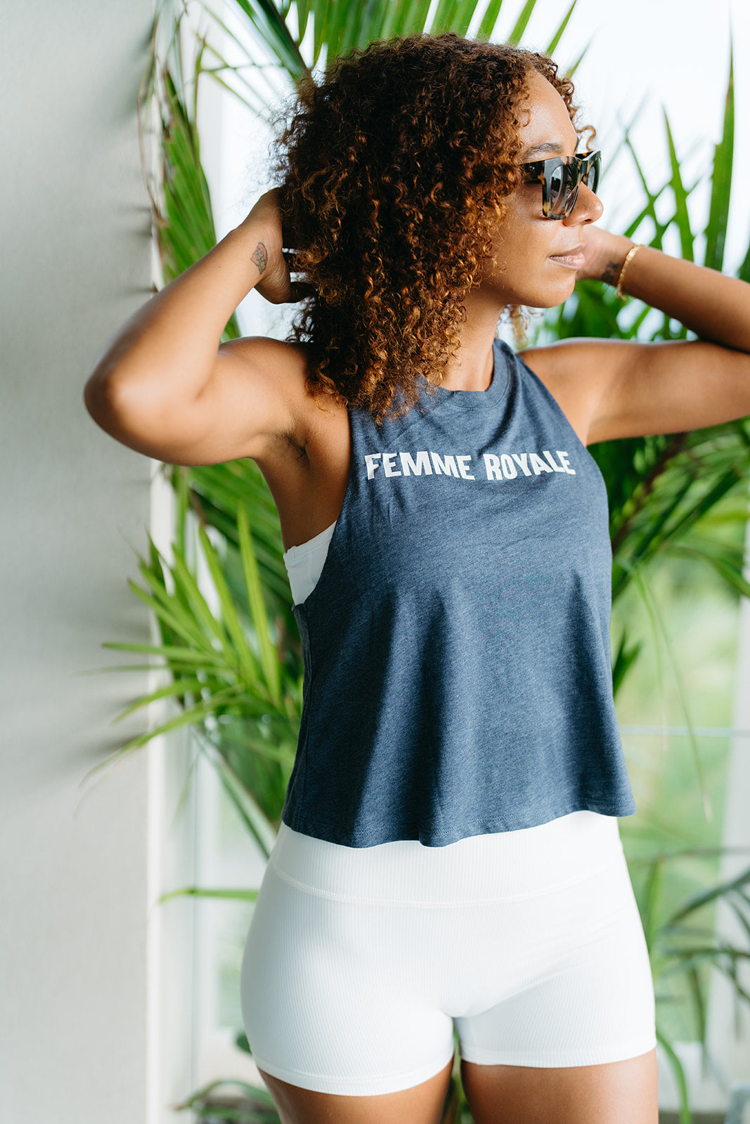 the Femme Royale Crop Tank