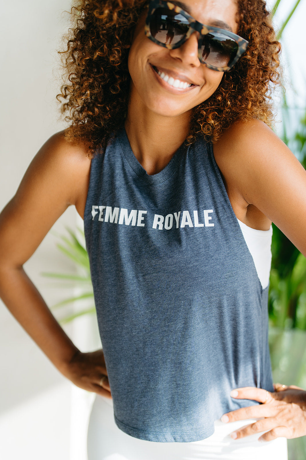 the Femme Royale Crop Tank