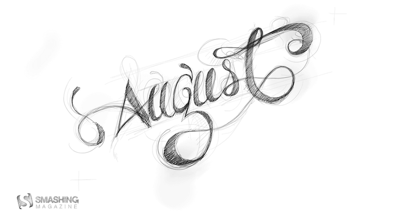 Handwritten August