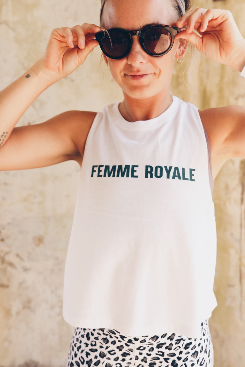 the Femme Royale Crop Tank